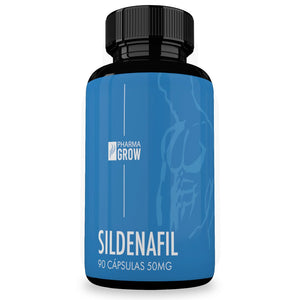 Sildenafil 50 mg con 90 Cápsulas | Viagra Genérico - Pharma Grow Labs. Envíos a todo México.