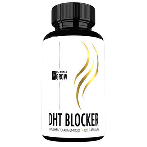 Pharma Grow DHT Blocker Fortalece el Cabello y Detiene la Caída Para Hombre y Mujer - Pharma Grow