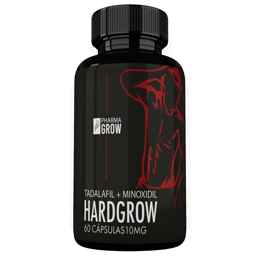 Pharma Grow HardGrow Tadalafil + Minoxidil, Vitalidad, Rendimiento y Crecimiento Capilar para Hombres - Pharma Grow