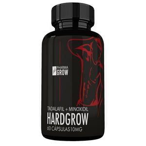 Pharma Grow HardGrow Tadalafil + Minoxidil, Vitalidad, Rendimiento y Crecimiento Capilar para Hombres - Pharma Grow
