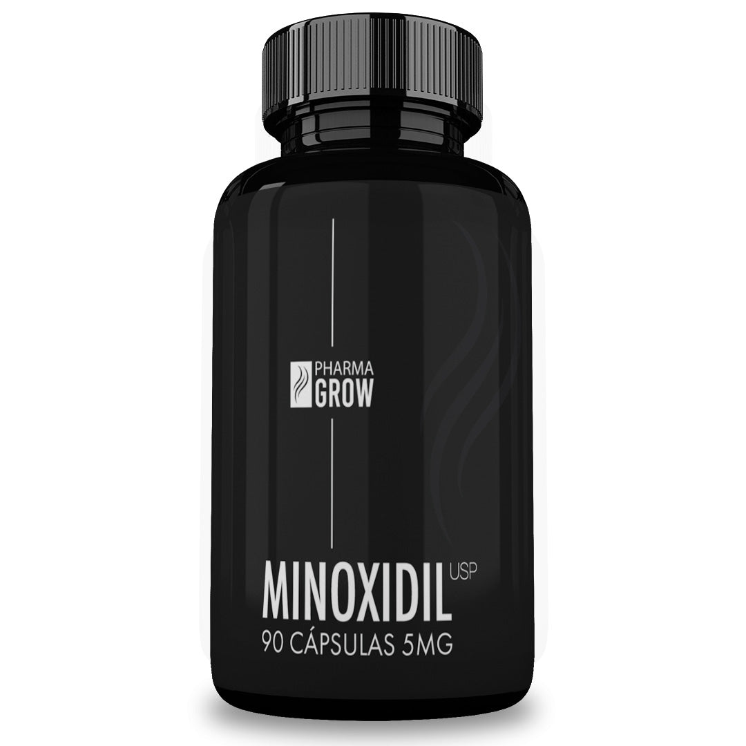 Pharma Grow Minoxidil 5 mg Oral para el Crecimiento y fortalecimiento de Cabello para Hombre - Pharma Grow