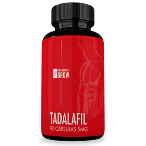 Pharma Grow Tadalafil 5 mg con 90 cápsulas de Cialis genérico