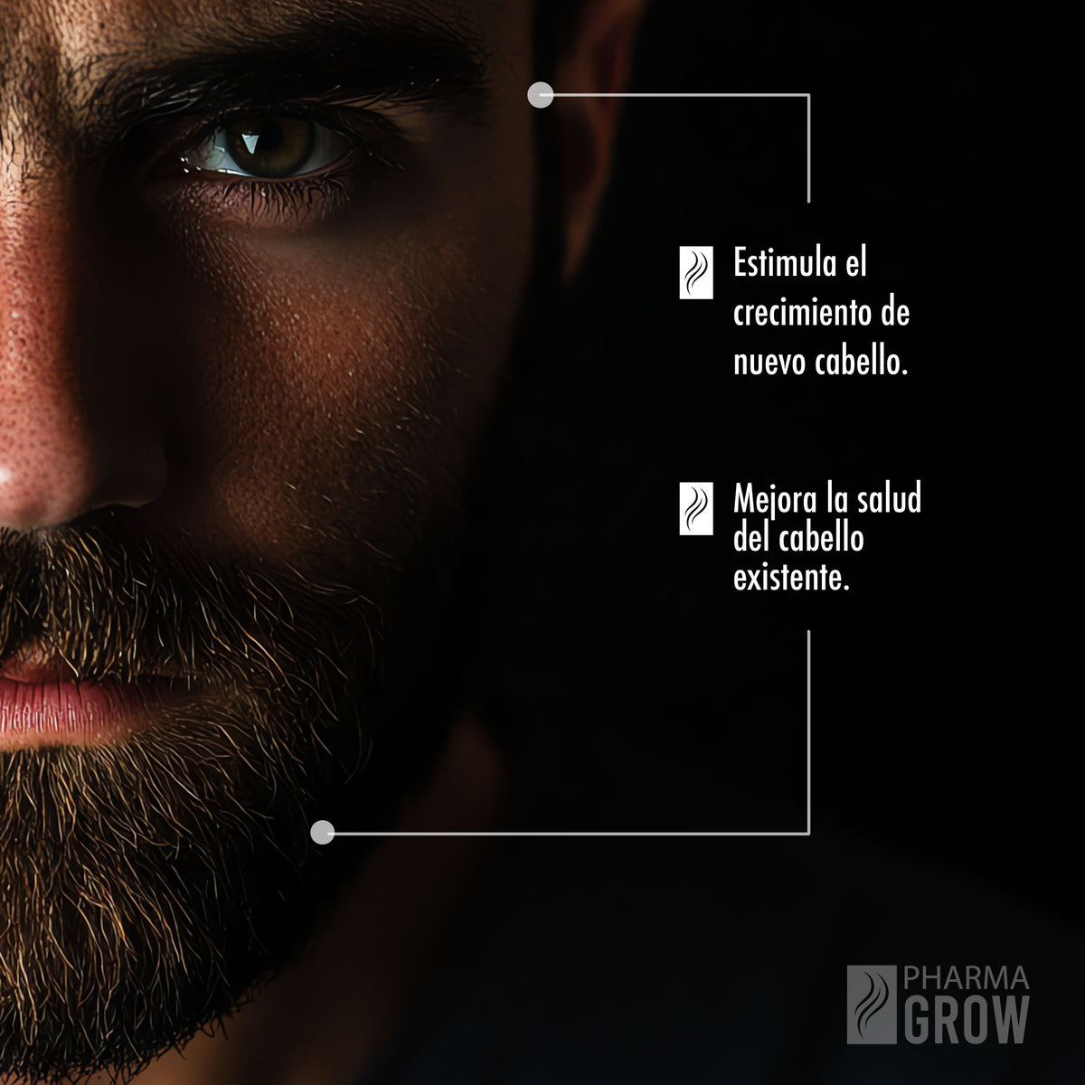 Pharma Grow MEN'S KIT for Hair Growth and Strengthening Minoxidil 5 mg (90 Caps) + Minoxidil 5% with Biotin (50 ml Topical Solution)