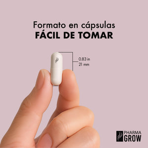 Cápsula - GROW 360 Hair Vitamins | Suplemento para la Caída y Fortalecimiento del Cabello para Mujeres - Pharma Grow Labs. Envíos a todo México.