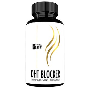 Pharma Grow DHT Blocker Fortalece el Cabello y Detiene la Caída Para Hombre y Mujer - Pharma Grow