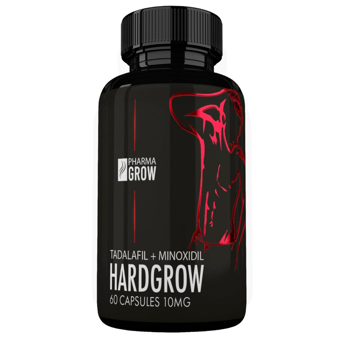 Pharma Grow HardGrow Tadalafil + Minoxidil, Vitalidad, Rendimiento y Crecimiento Capilar para Hombres