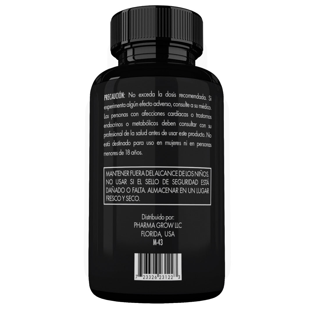 Información - Pharma Grow Minoxidil Oral 5 mg – 30 Cápsulas | Starter Size - Pharma Grow Labs. Envíos a todo México.