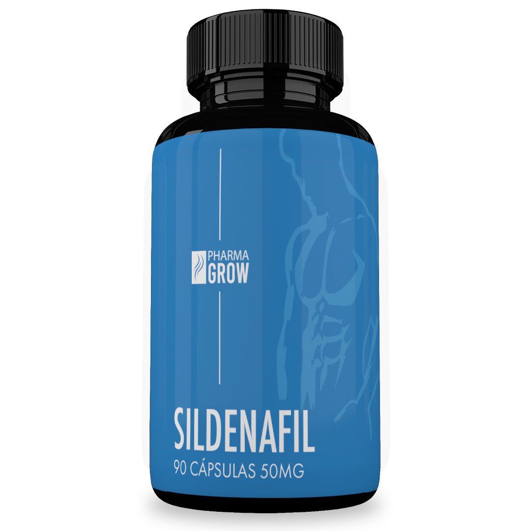 Sildenafil 50 mg con 90 Cápsulas | Viagra Genérico - Pharma Grow Labs. Envíos a todo México.