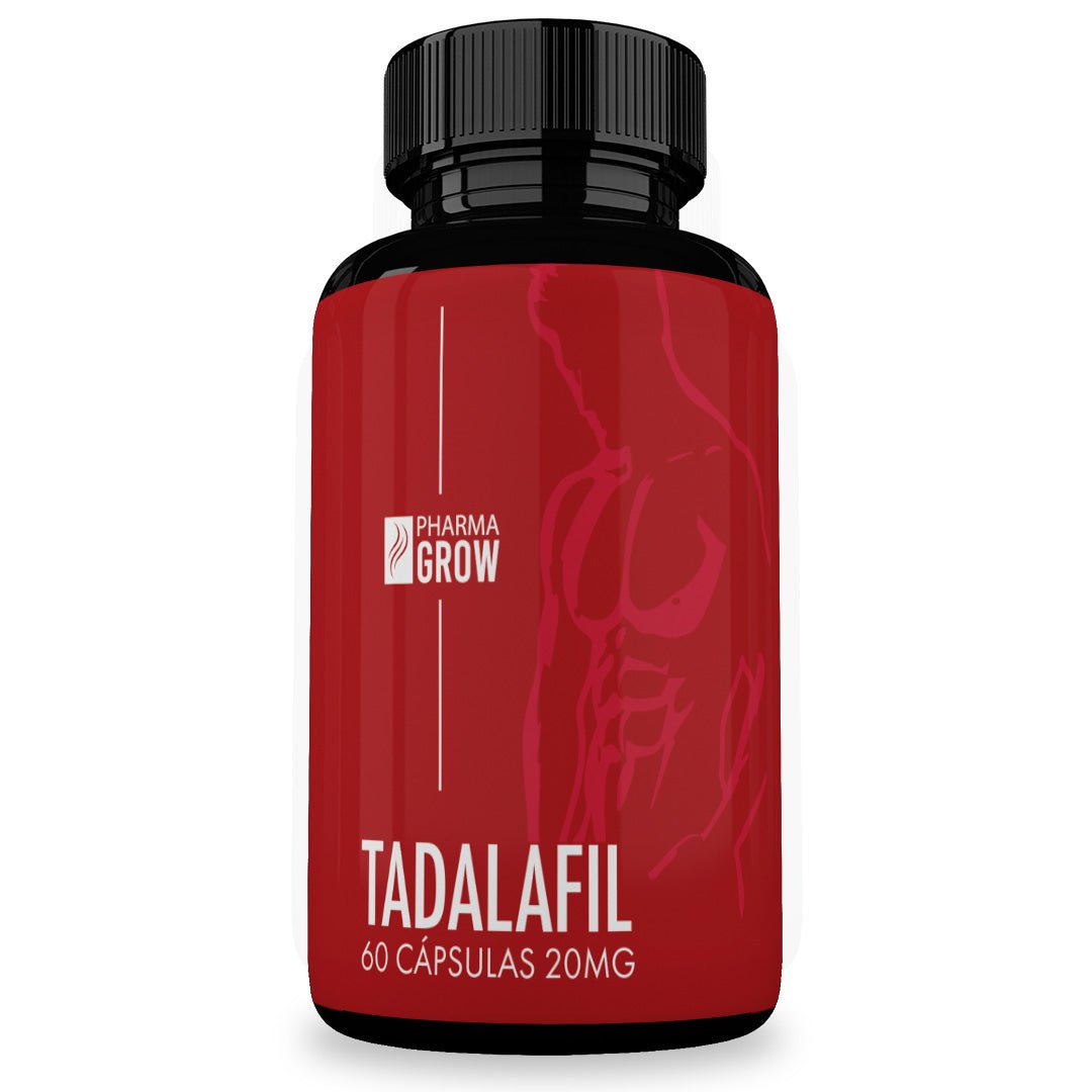Tadalafil 20 mg con 60 cápsulas de Cialis genérico - Pharma Grow Labs. Envíos a todo México.