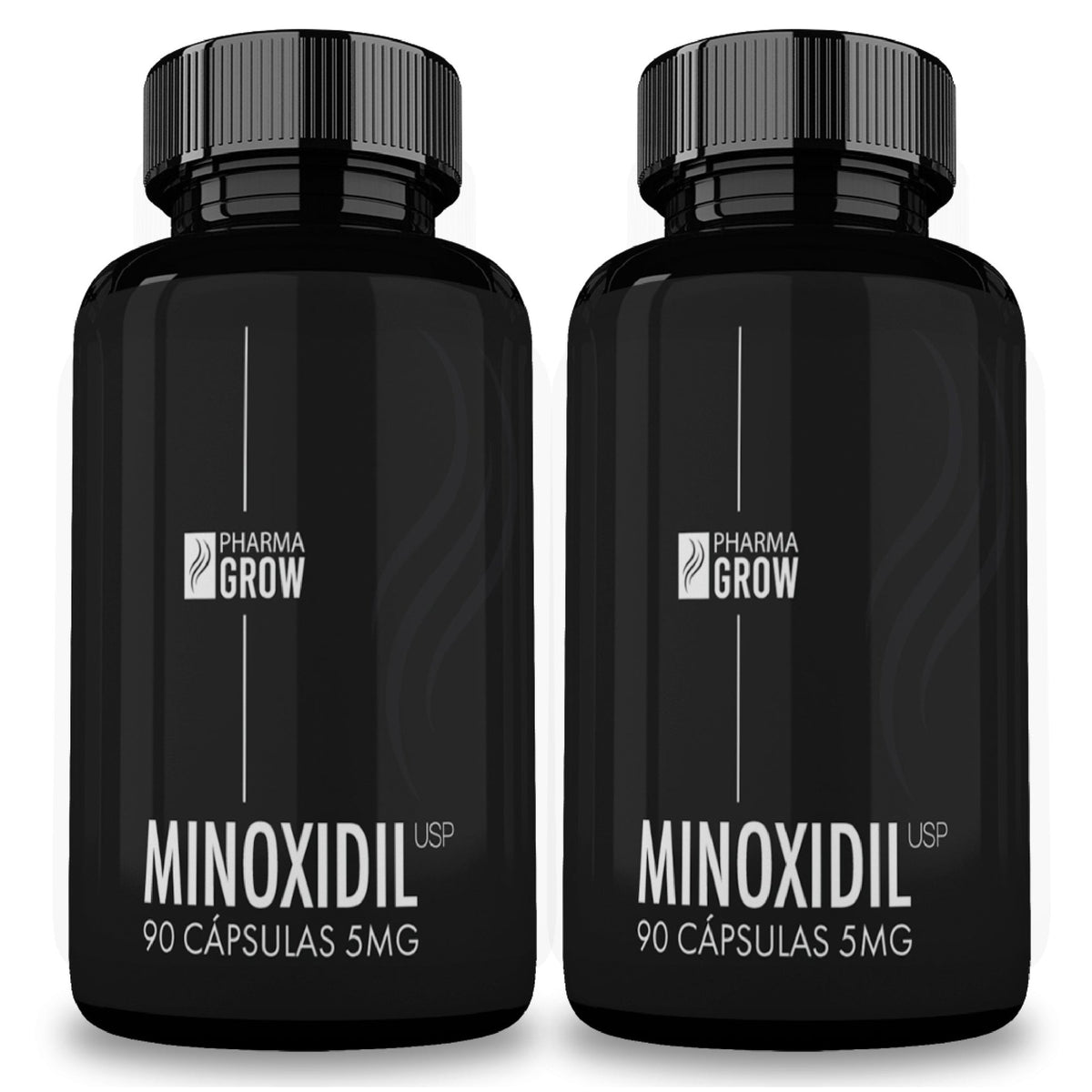 Kit 2 pzs | Pharma Grow Minoxidil 5 mg Oral para el Crecimiento y fortalecimiento de Cabello para Hombre - Pharma Grow